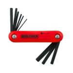 Allen Key 9pce Knife Type, Plastic Red Casing