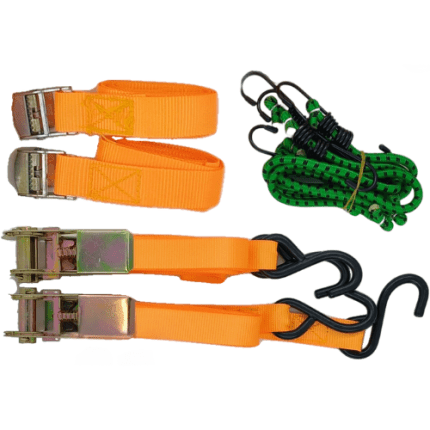 Ratchet Tie Down 8 Piece Assorted RTD-010