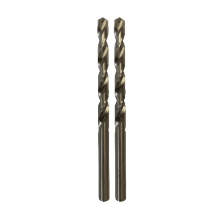 Rotary Steel Drill Fully Ground HSS 1.0mm (2 Pack)