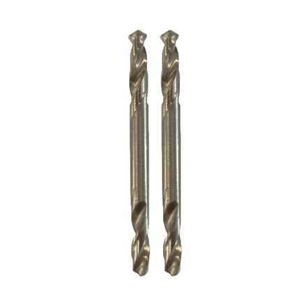 Rotary Steel Double-Ended Stub Drill HSS 3.0mm 2Pk