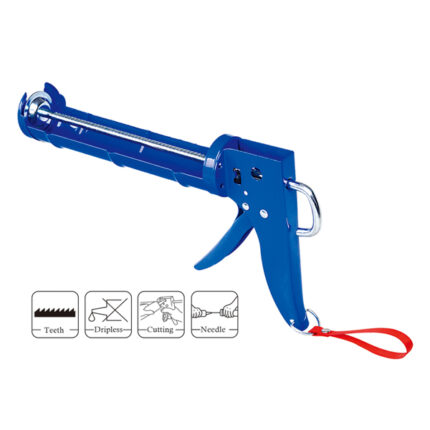 Caulking Gun Blue Standard with Lanyard