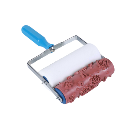 Single color pattern roller with applicator set